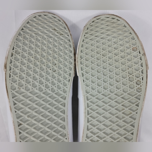 Vans Off The Wall High Top Shoes Mens Size 13 All White Lace Up Sneakers 721356 - Picture 12 of 12